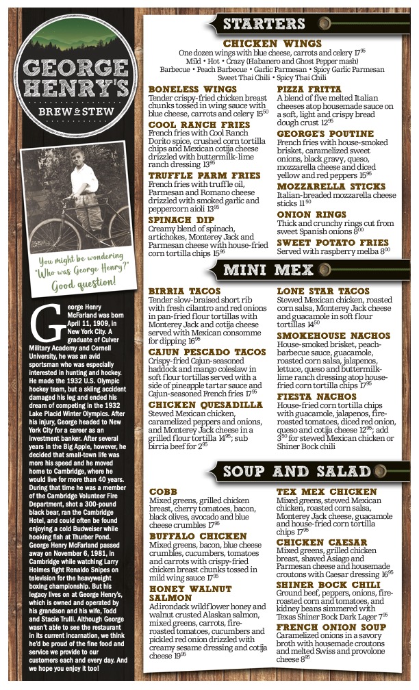 2025 Summer Menu